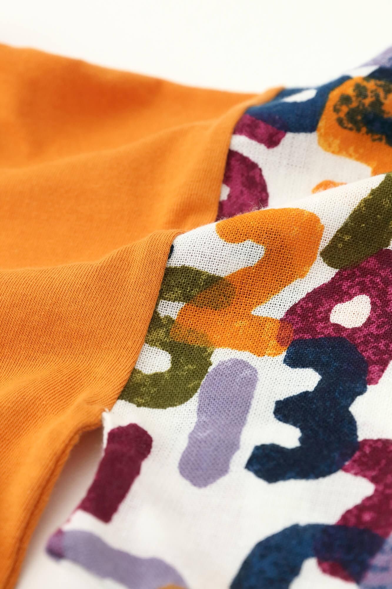 【net限定30%OFF】●こそでふうび／みかんいろ×そすうとりどり あきのしゅうかく