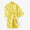 【net limited】Linen-Rayon Blend Naginata Shirt Dress (Naginata Karikoromo )/Spring Buds Sunny Lemon Color)