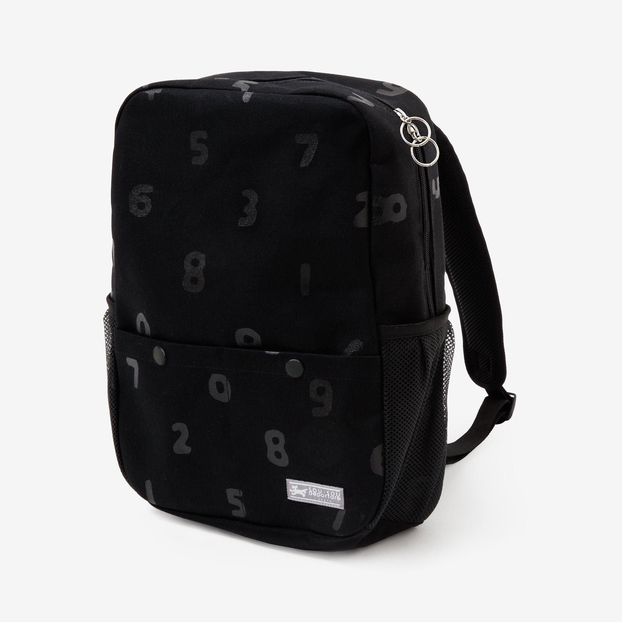 【未使用タグ付き】SOU・SOU by Y’SACCS ブラック バックパック SOU・SOU×Y'SACCS 肩掛け 穏 行（おだやか ぎょう）／濡羽色