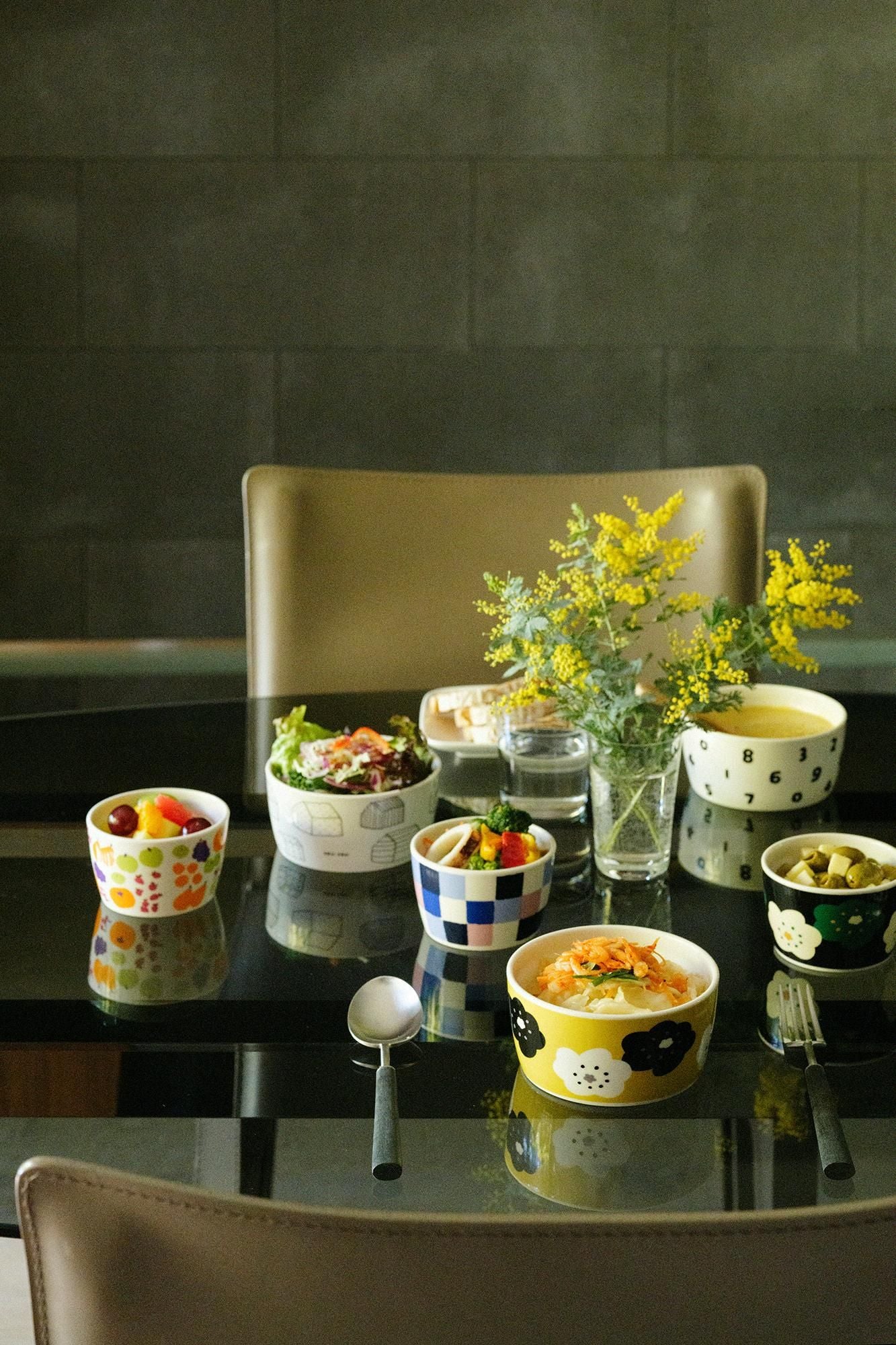 Ceramic Microwave Pack M / Fruits Spring