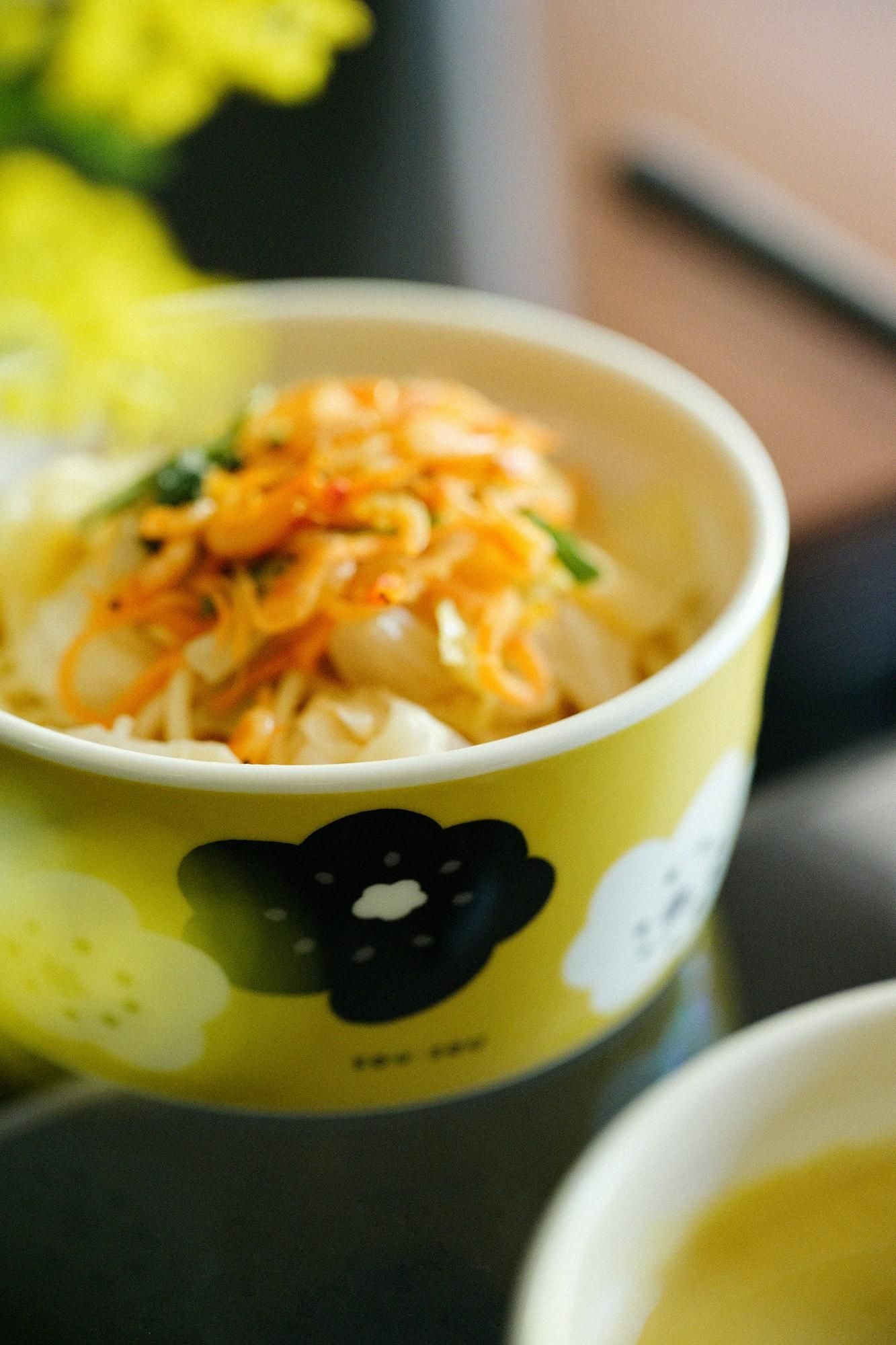 器になるレンジパックM／ほほえみ 芥子色(からしいろ)