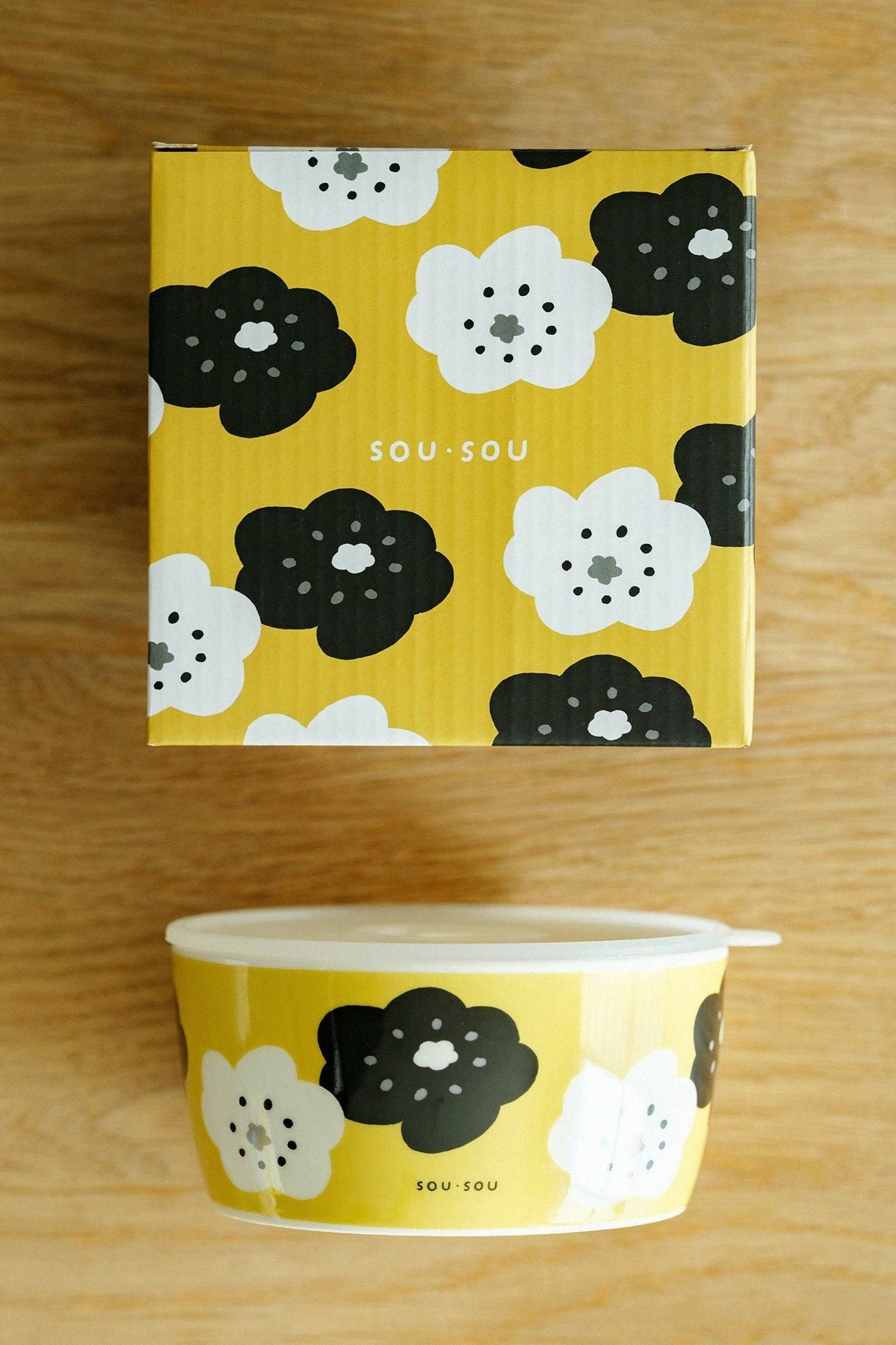 器になるレンジパックM／ほほえみ 芥子色(からしいろ)