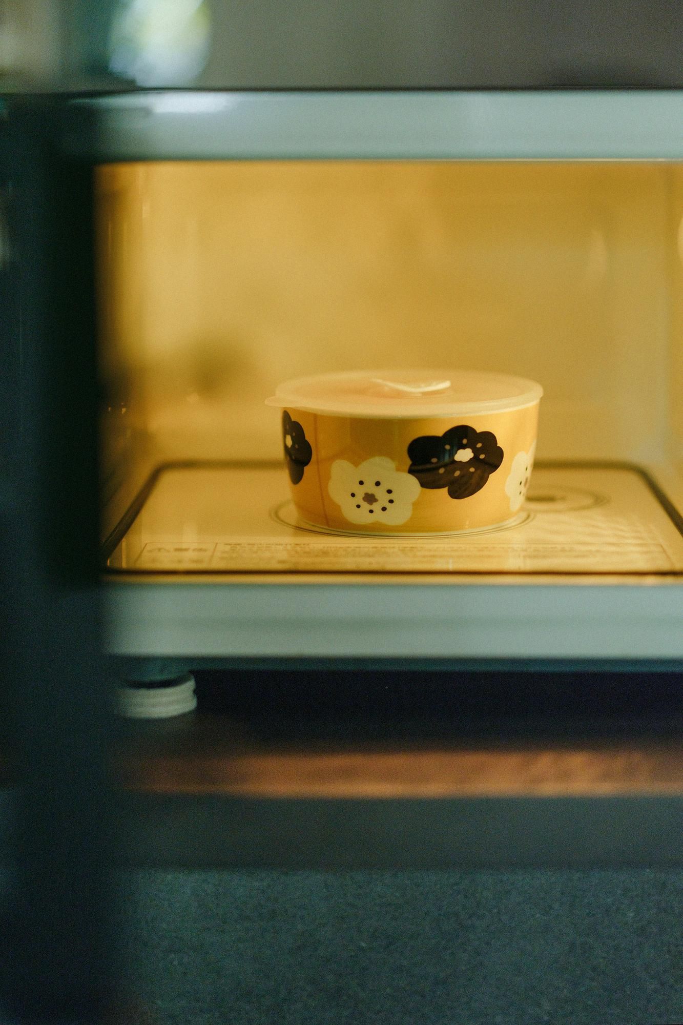 Ceramic Microwave Pack M / Houses Black