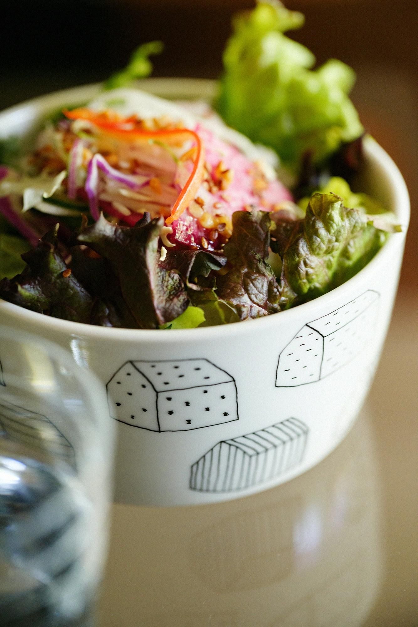 Ceramic Microwave Pack M / Houses Black