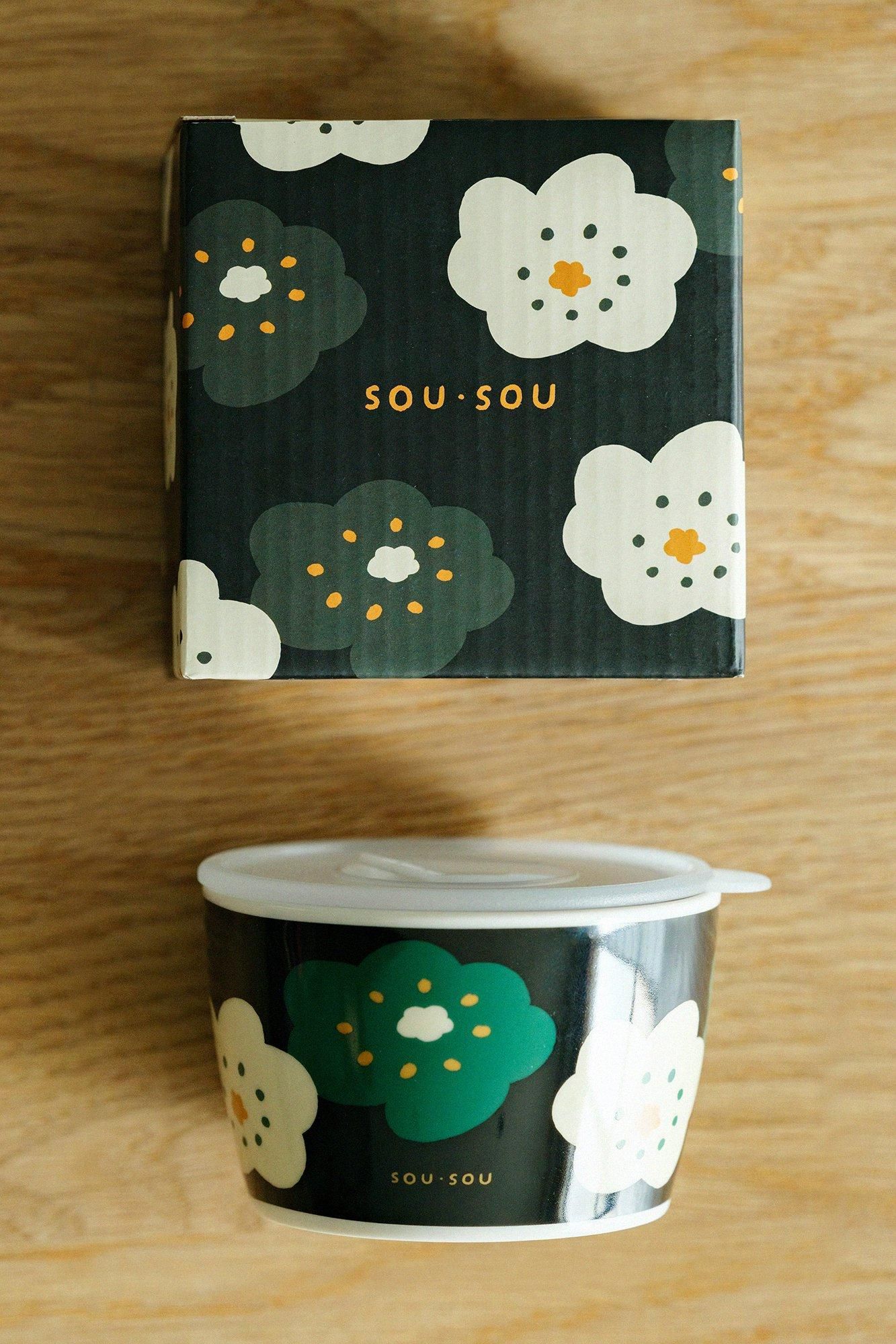 器になるレンジパックS／ほほえみ 濡羽色（ぬればいろ）