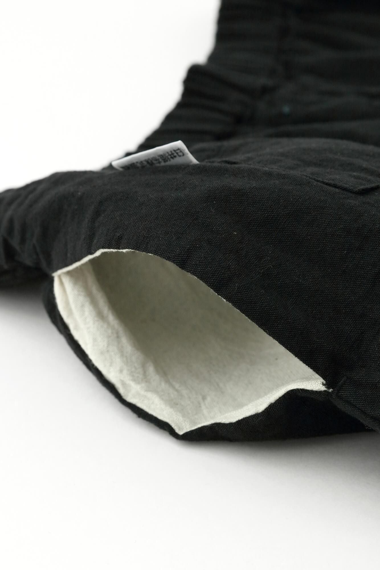 Isemomen Cotton 20/20 Wide-legged Pants / Black