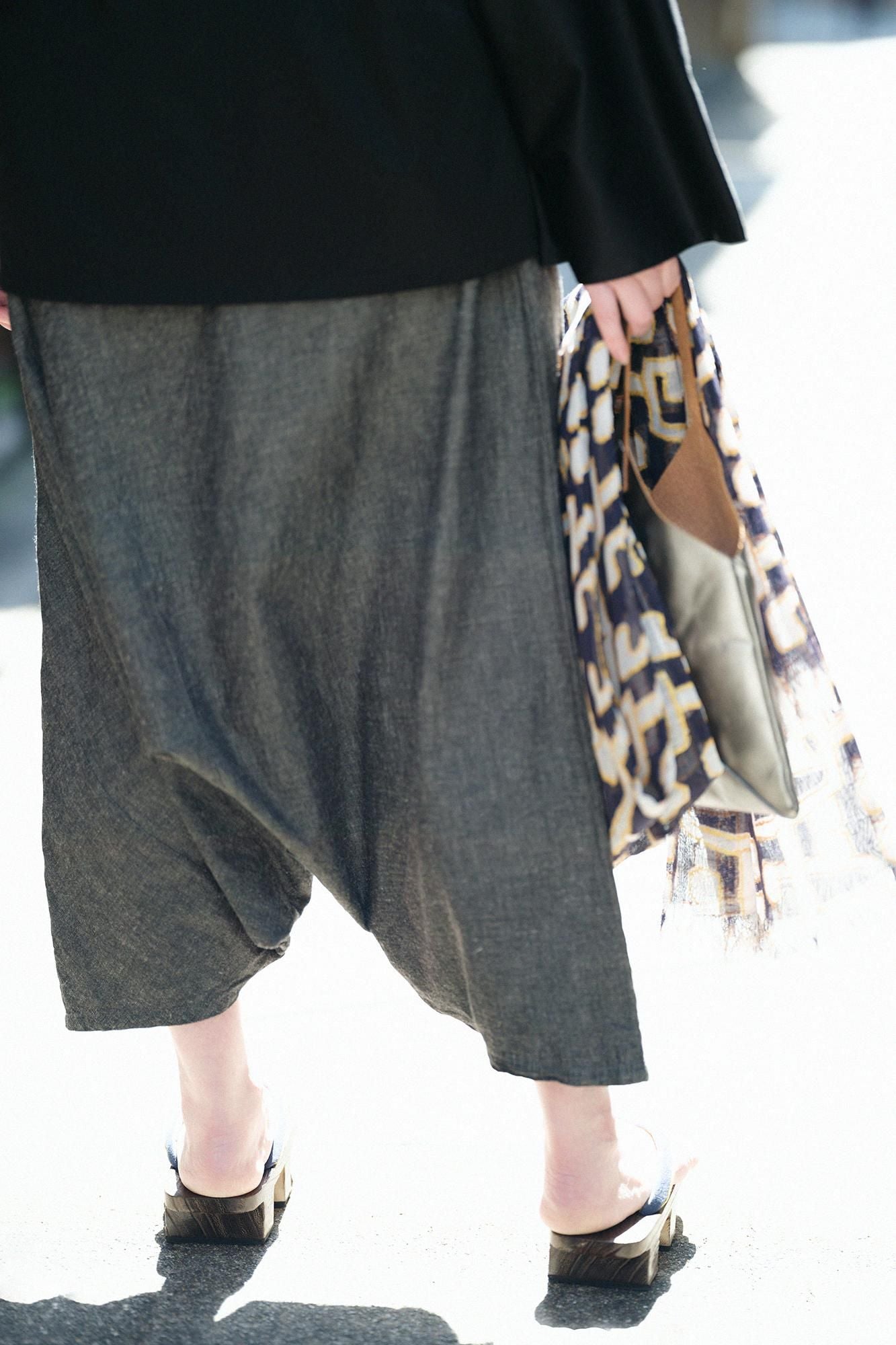 Ise-Baumwolle 20/20 Leinenmischung Fuji 2.0/Decharcoal-Farbe (Keshizumi-Farbe)