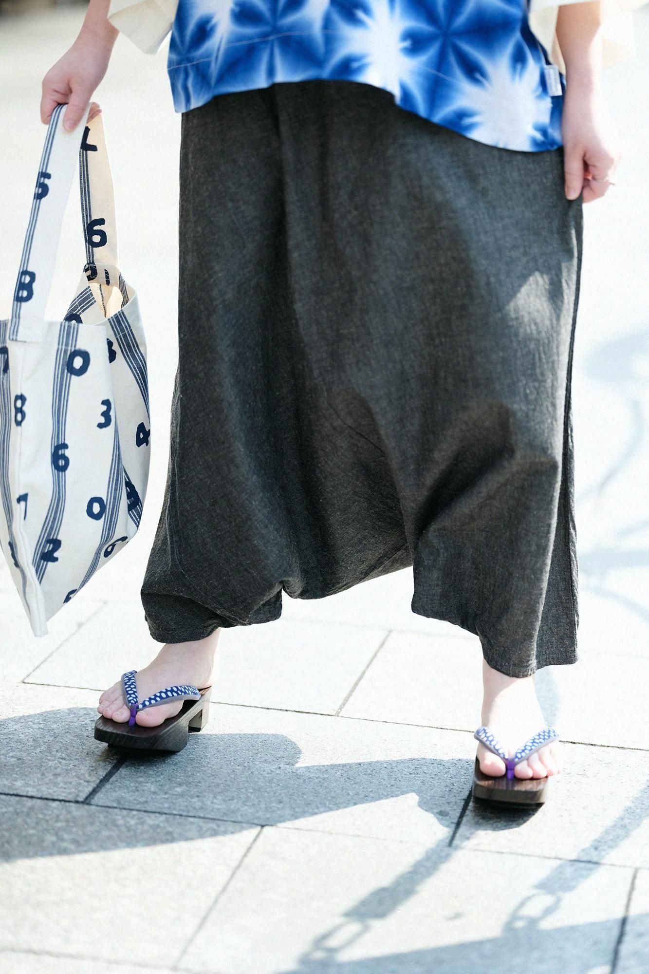 Ise-Baumwolle 20/20 Leinenmischung Fuji 2.0/Decharcoal-Farbe (Keshizumi-Farbe)