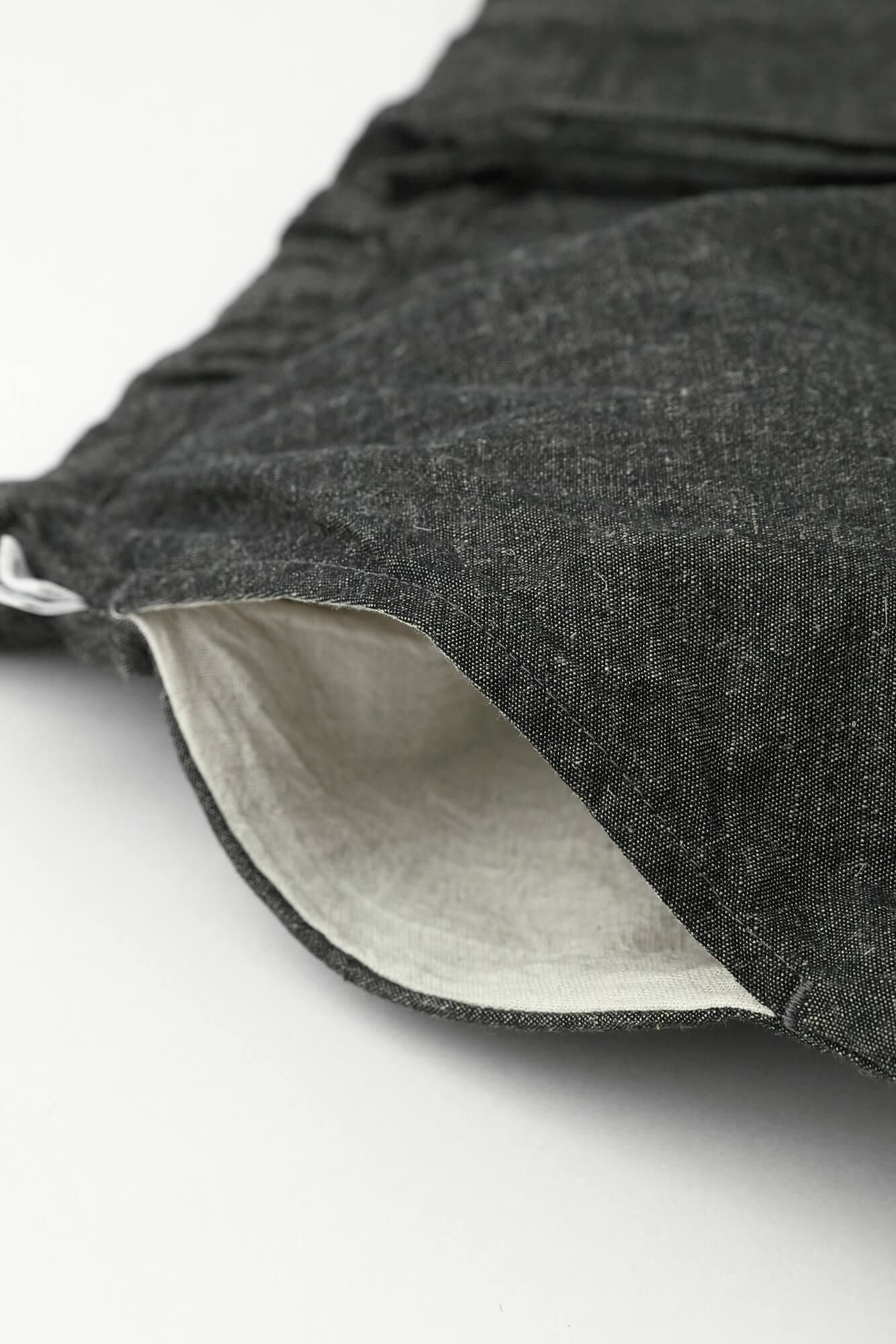 Ise-Baumwolle 20/20 Leinenmischung Fuji 2.0/Decharcoal-Farbe (Keshizumi-Farbe)