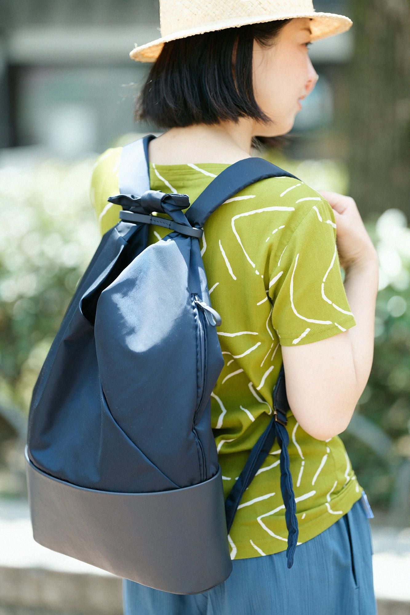 SOU・SOU×Y’SACCS Seoi Fubako / Dunkelblau 2 (Noukon)