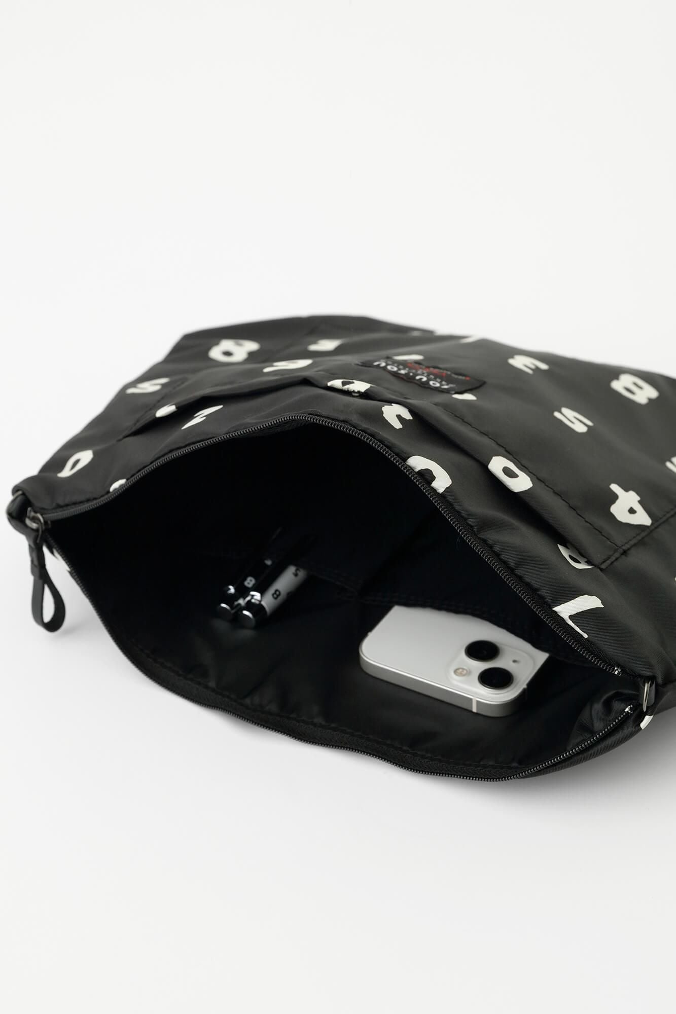 バッグ sou SOU・SOU×Y'SACCS 肩掛け 穏 行（おだやか ぎょう）／濡羽色（ぬれば