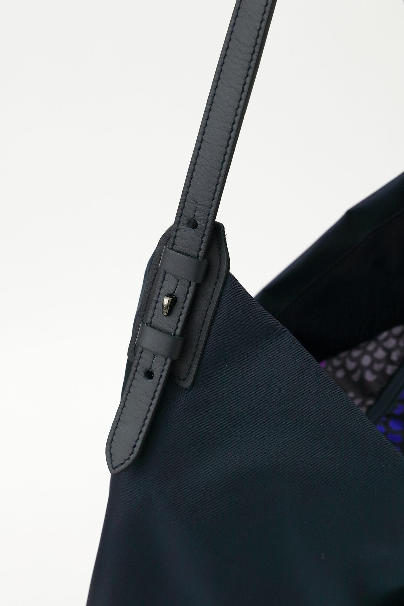 SOU・SOU×Y'SACCS肩袋，温和的炉子，深蓝色，炉子2