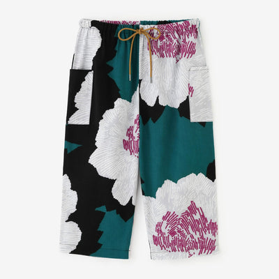 Chizimi Cotton 20/20 Skinny Pants／Peony(shaminds old time withbake) Evening Moon