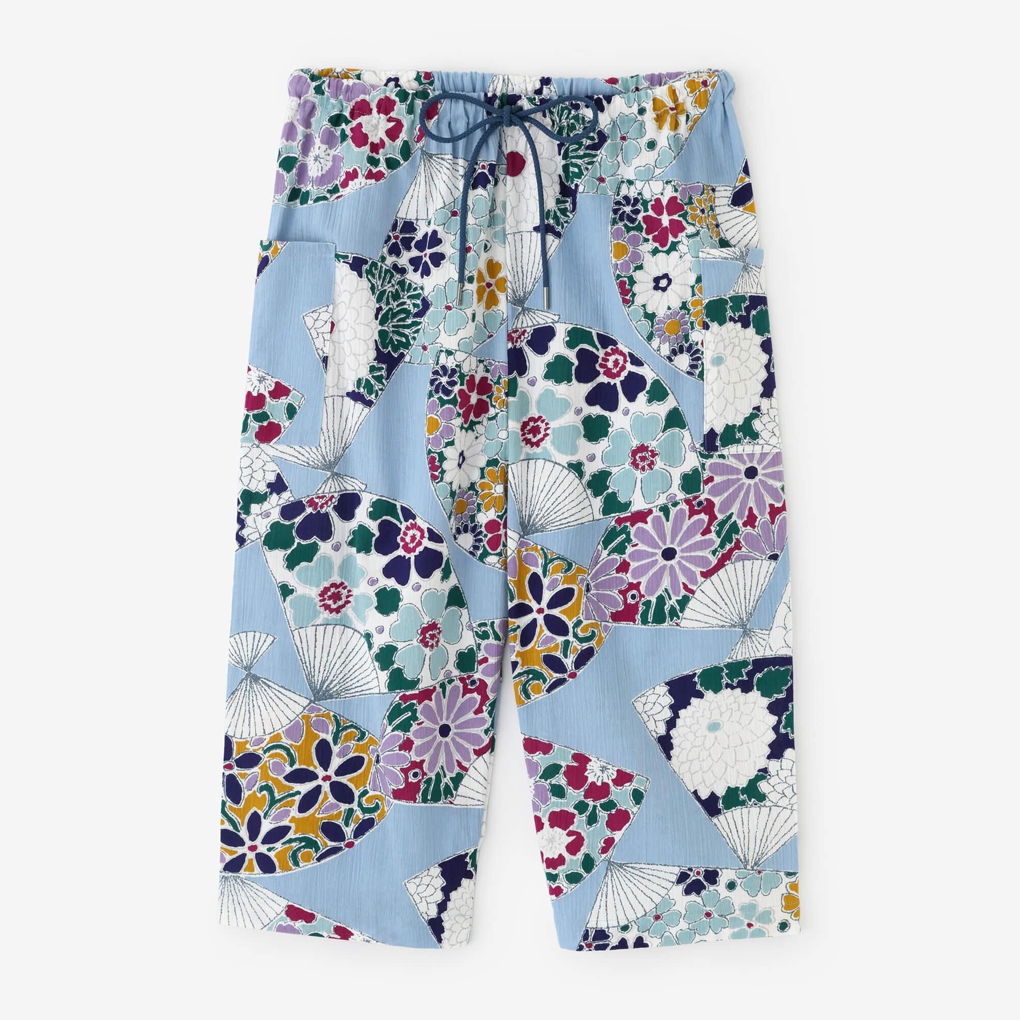 Chizimi Cotton 20/20 Skinny Pants / Fan Light Indigo