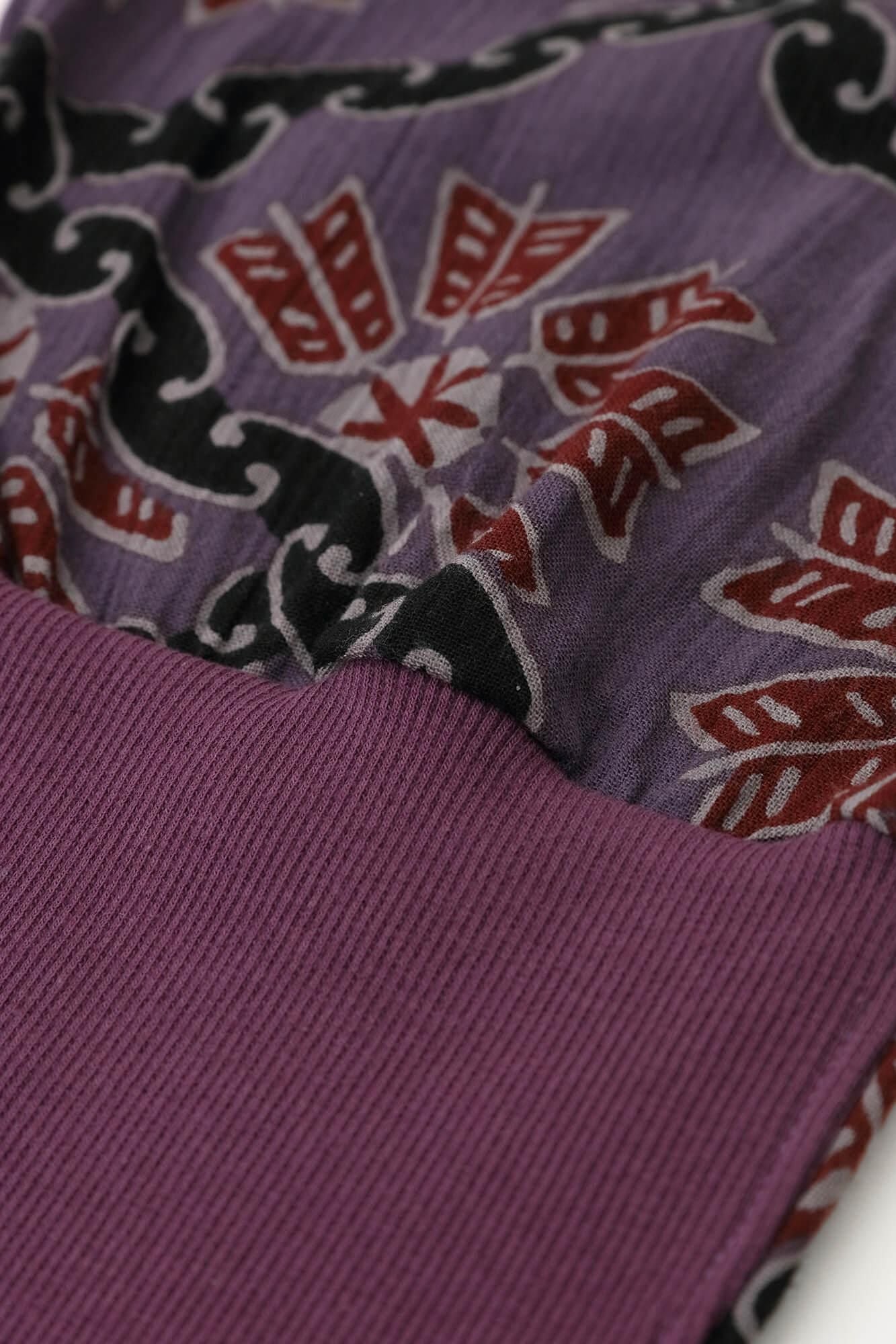 takashima shuku 20/20，带有带环连接的缠绕轮图案（Kantsunagiyagurumamon）副本（Press）紫色鼠标