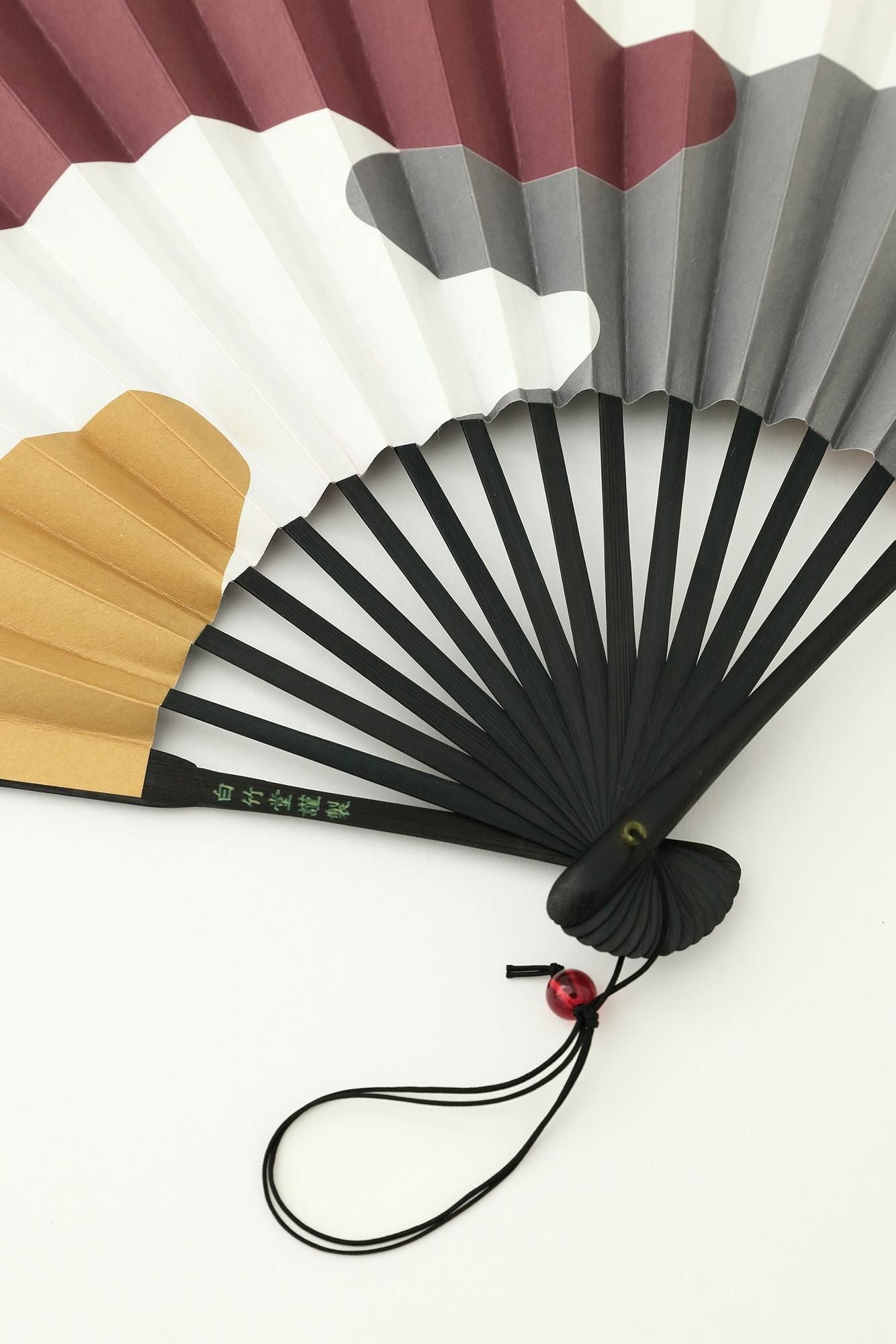 SOU・SOU×白竹堂 京扇子／金襴緞子（きんらんどんす）