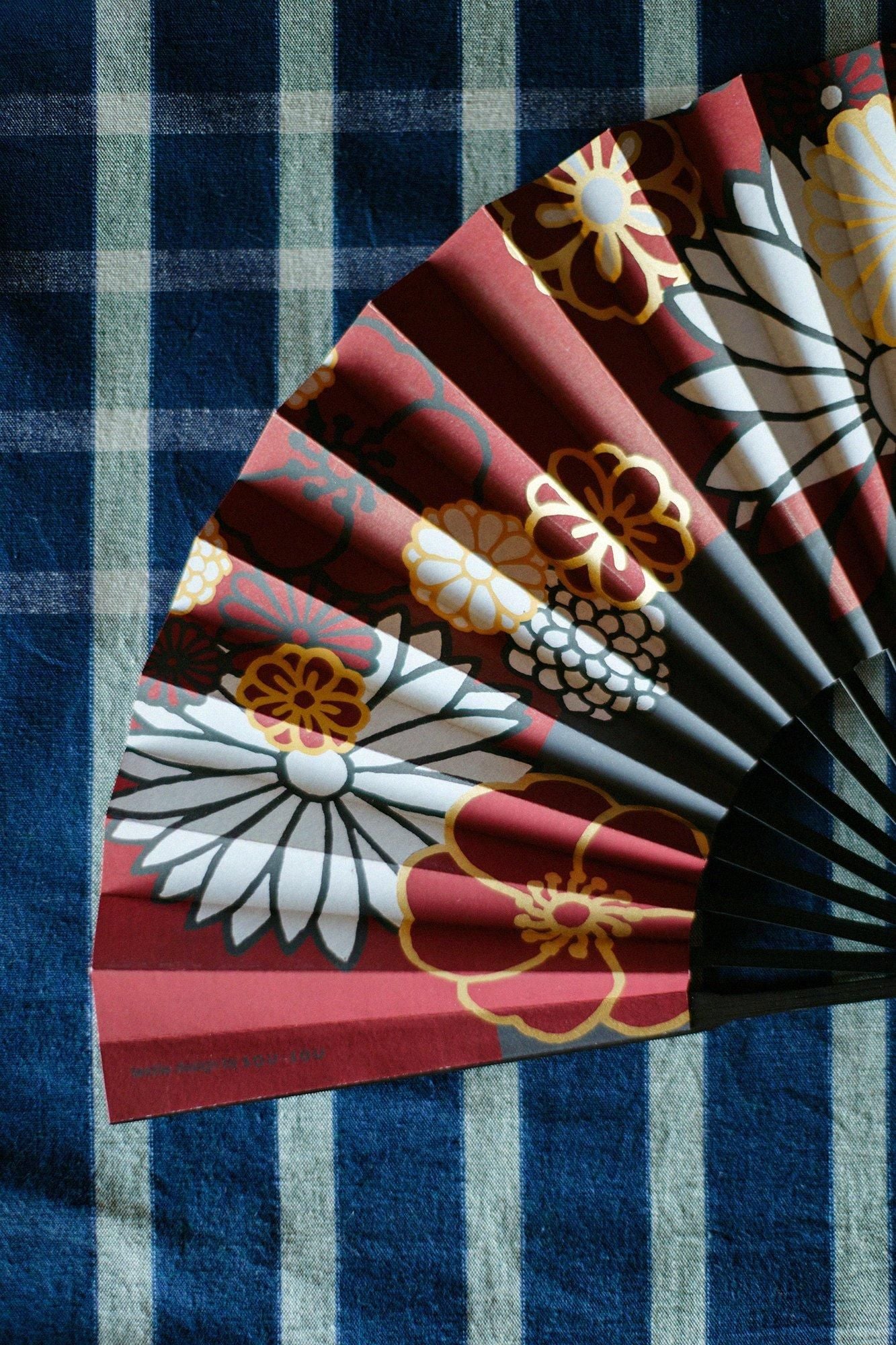 SOU・SOU×白竹堂 京扇子／金襴緞子（きんらんどんす）