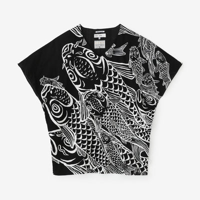 Takashima Sumi 40/40 sans manches Jiban / carpe est dragon dans le paradis et les marges