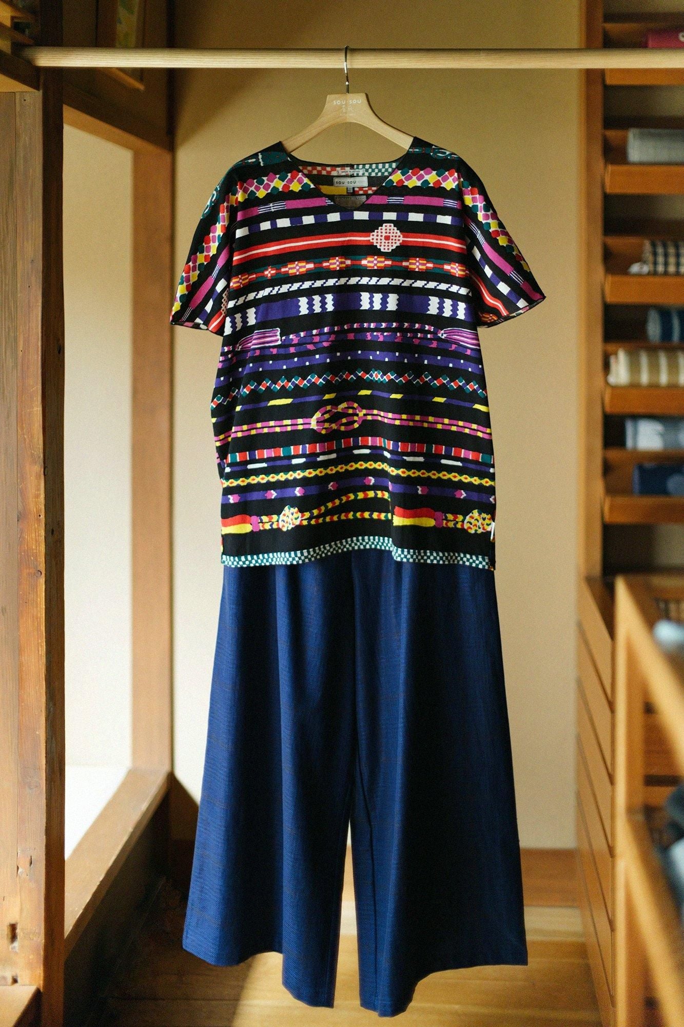 net限定】高島縮 40/40 袖なしジバン／組ひも（くみひも）