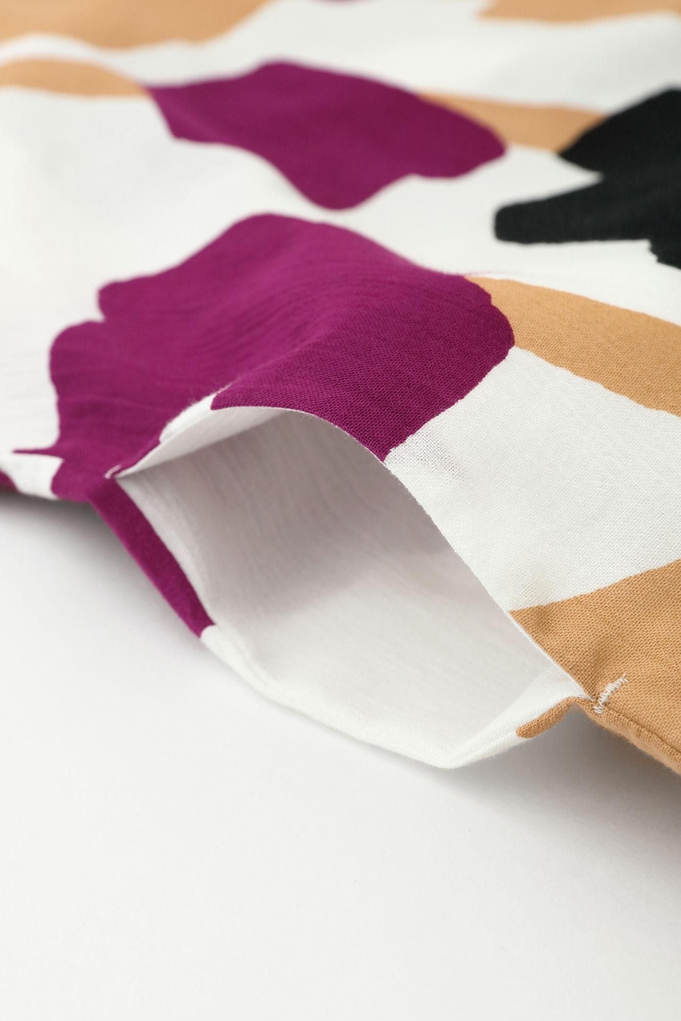 高島縮棉 20/20長方形洋裝／笑容