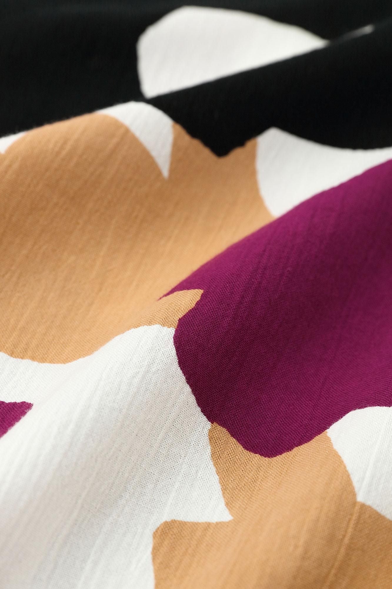 高島縮棉 20/20長方形洋裝／笑容