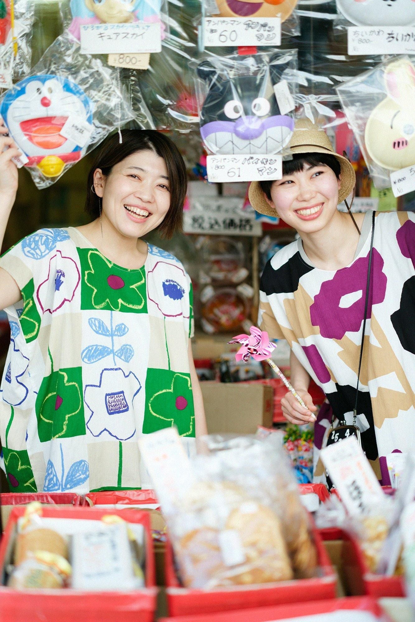 高島縮棉 20/20長方形洋裝／笑容