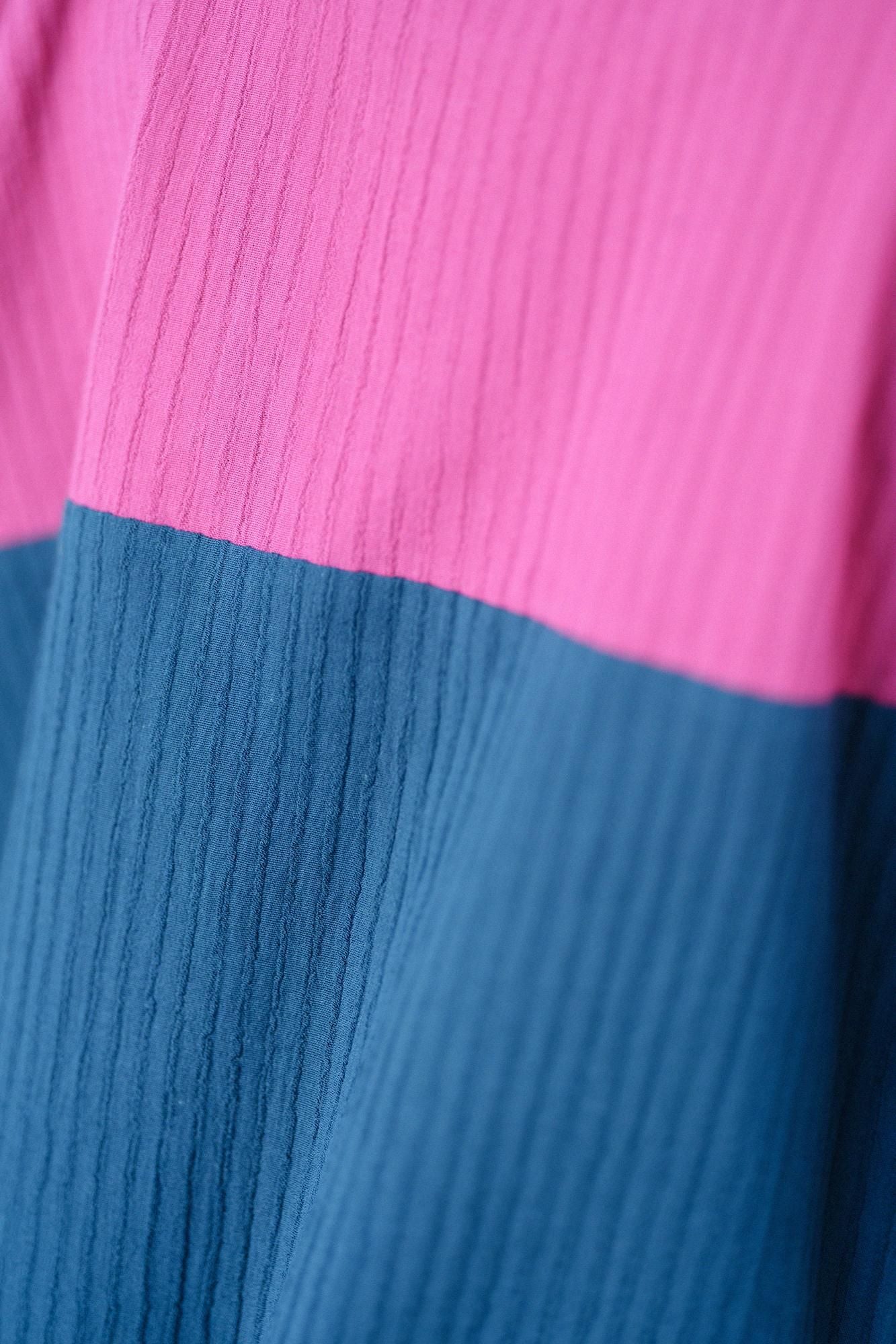 【net limited】Chizimi Cotton 40/20 Akiha Square Top(deerminds old time withi) group(minds old time withfruit)/Dark Pink(Koinakabeni)×Nado Mouse (Nando)Nefigure)