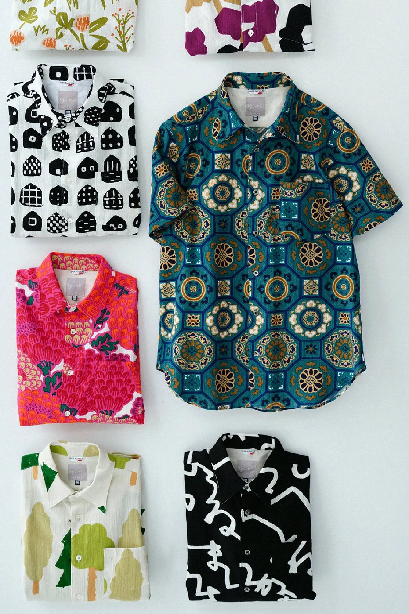 Takashima Jiji 20/20 Kurzarmshirt/Waldgeschichte