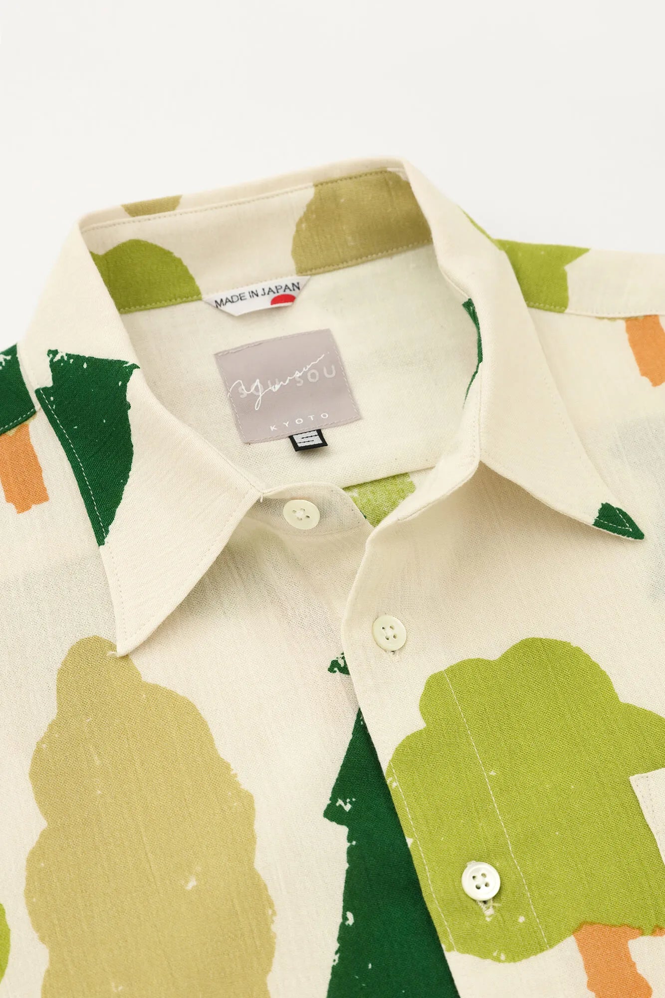 Takashima Jiji 20/20 Kurzarmshirt/Waldgeschichte
