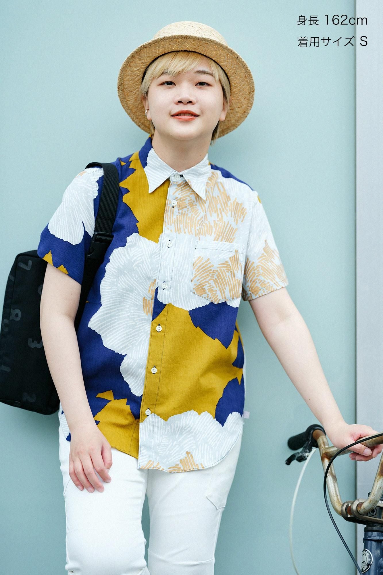 SOULIVE◆ソウライブ/半袖シャツ/3/コットン/BLU/総柄/19SS/タグ付/セカスト/中古 SOULIVE(ソウライブ) ⁄ 半袖シャツ⁄3⁄コットン⁄BLU⁄ペーズリー⁄Bandana