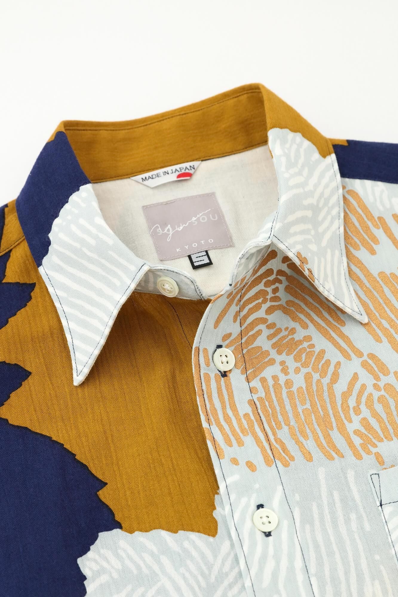 Takashima shui 20/20 chemise à manches courtes / pivoine (shakuyaku) Twilight Moon