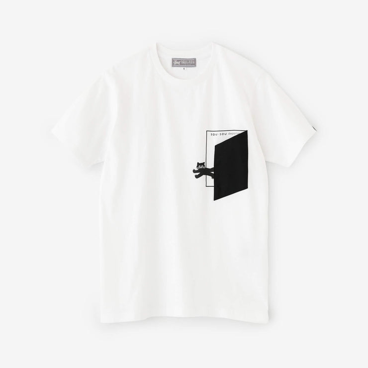 Short Sleeve escape Pocket T-shirt [5.0] / White