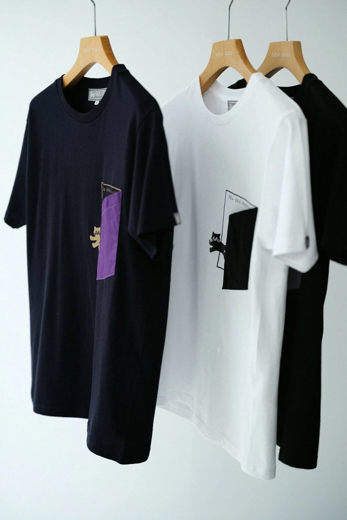 [Expédition prévue vers le 28 avril] T-shirt à manches courtes avec poche d'évasion [5.0]/Marine