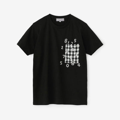Short Sleeve Pocket T-shirt [5.0] / Black x SO-SU-U Kon