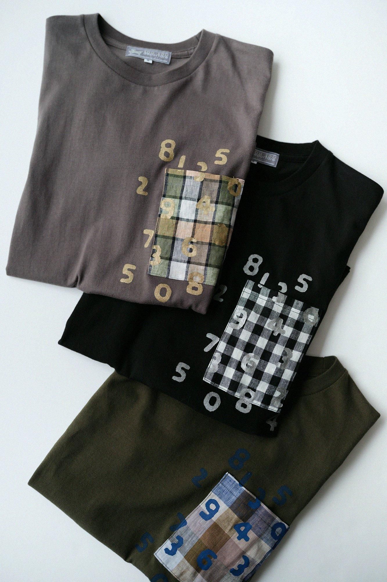 【期間限定10%OFF】短袖口袋T-shirt【5.0】／黑色× SO-SU-U十數 昆（※預計於4月29日～5月2日左右發貨）