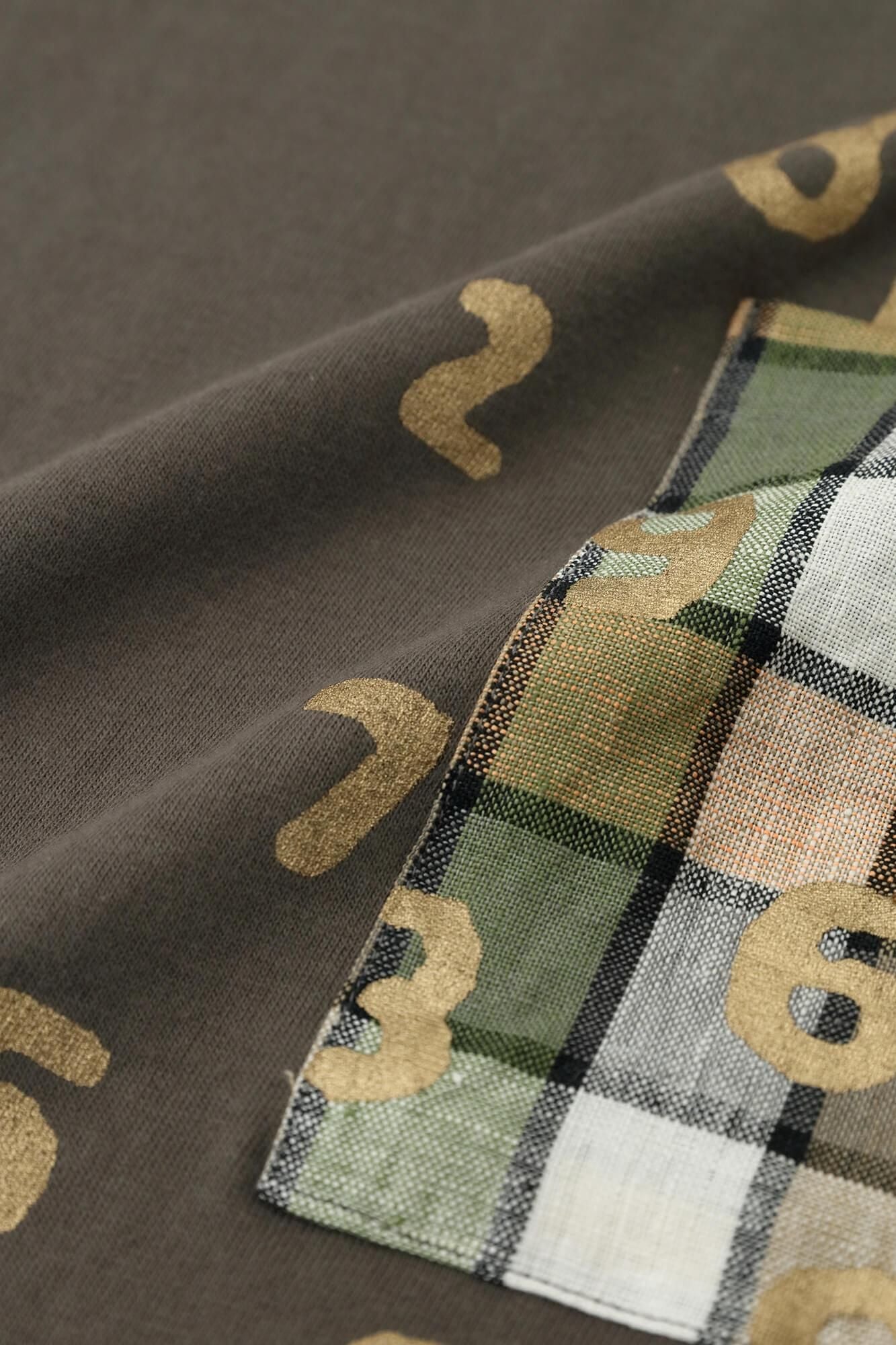 [仅网]短袖口袋T恤[5.0]/木炭x SO-SU-U Kon