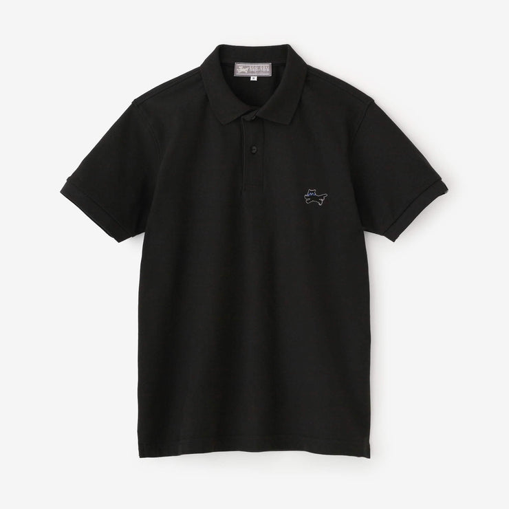 deportare Short Sleeve Polo Shirt / Black