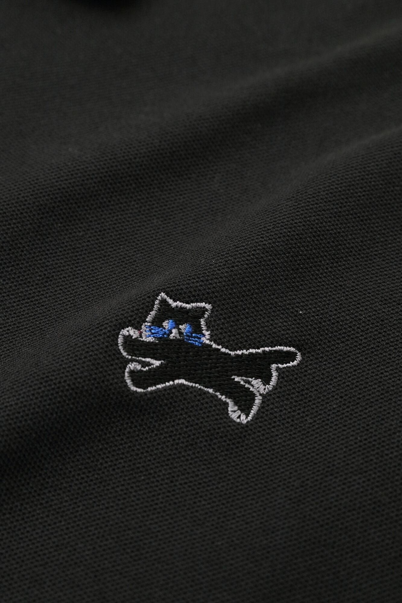 【官網限定】deportare短袖Polo衫/黑色