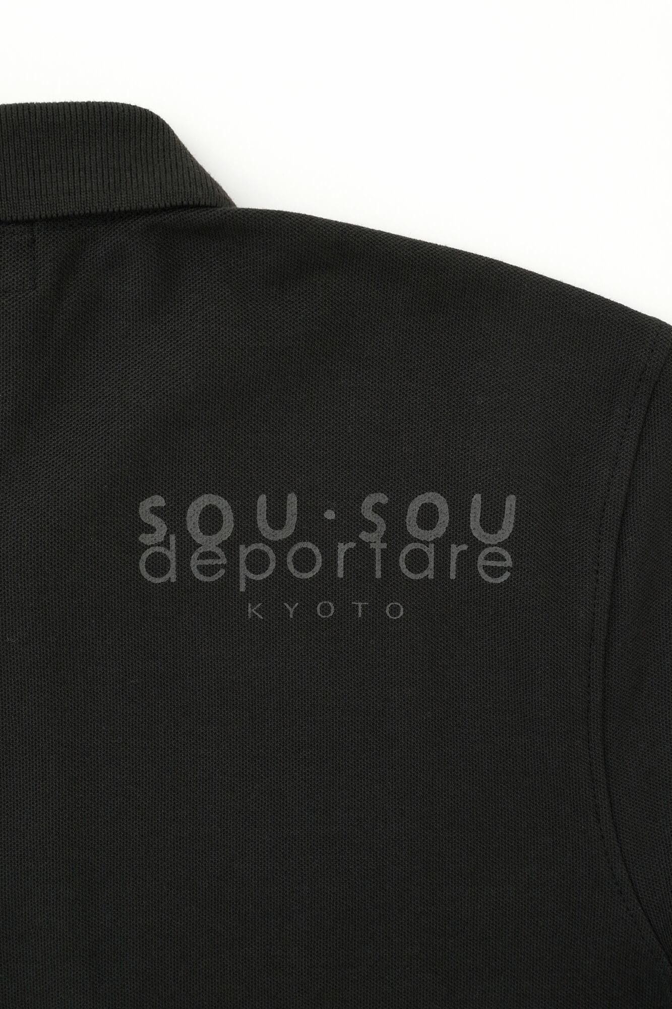 【官網限定】deportare短袖Polo衫/黑色