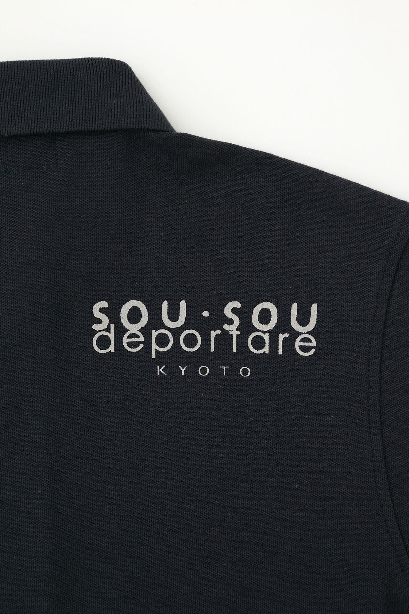 【官網限定】deportare短袖Polo衫/海軍藍