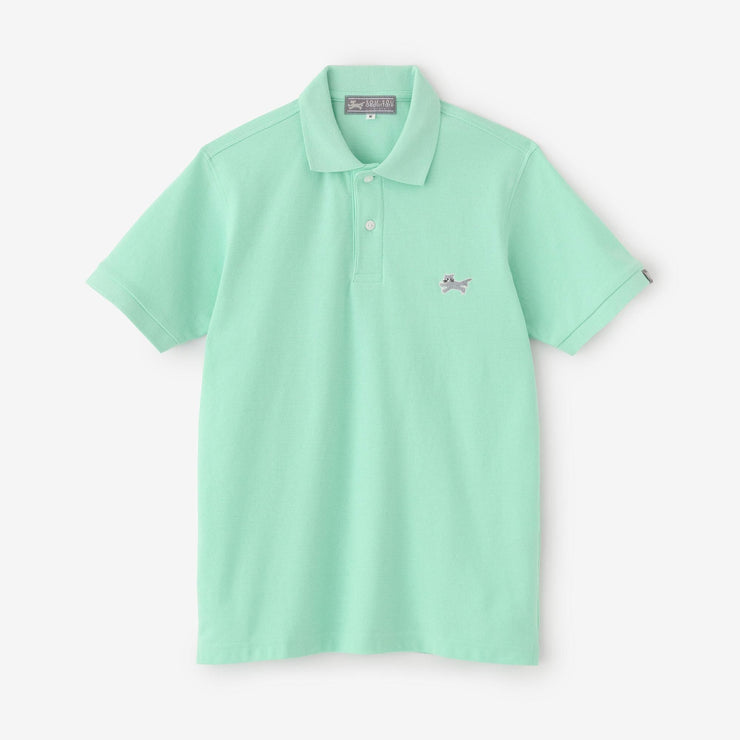 deportare Short Sleeve Polo Shirt / Mint Green