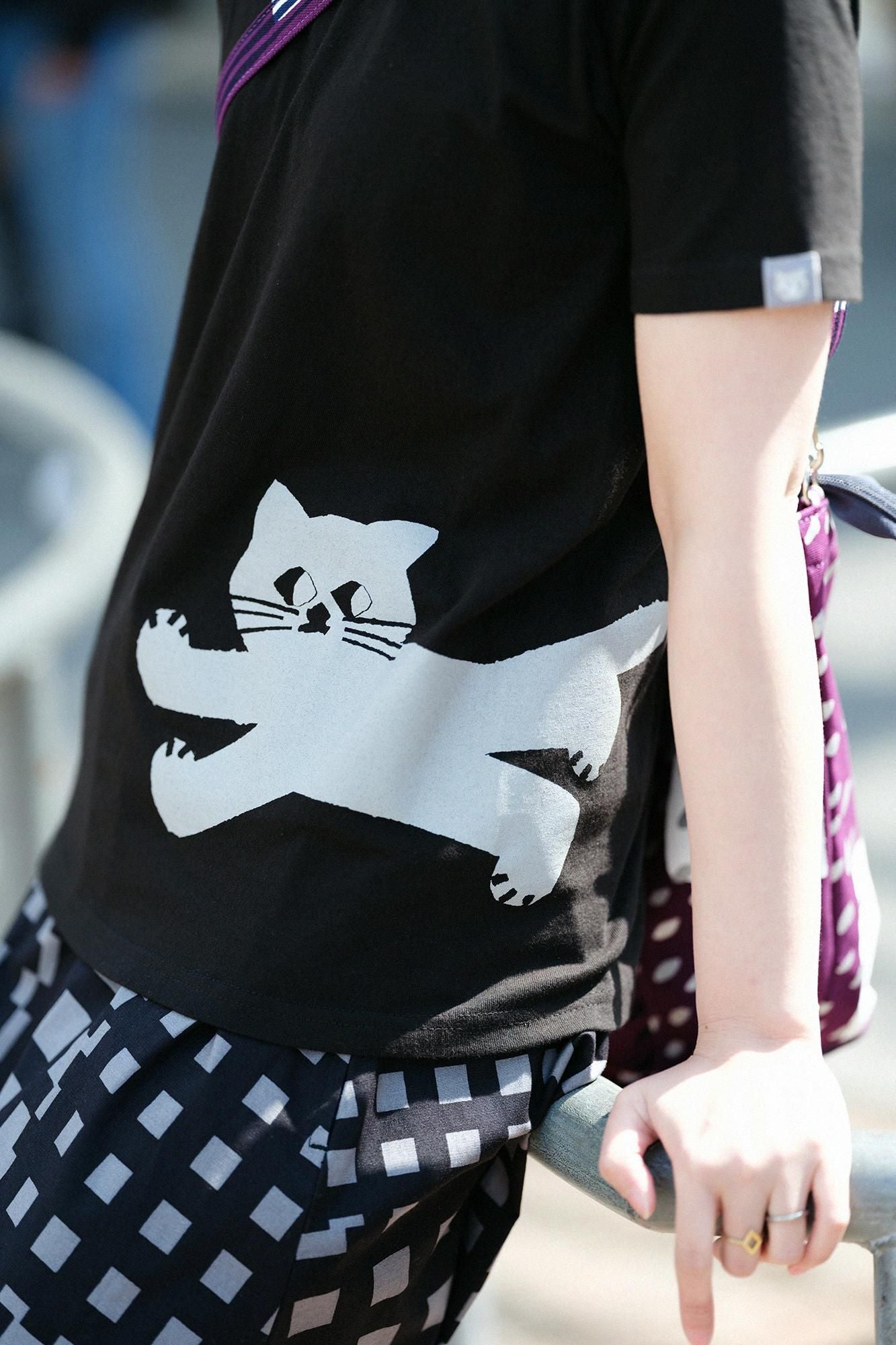 deportare 短袖T-shirt [5.0]／Black