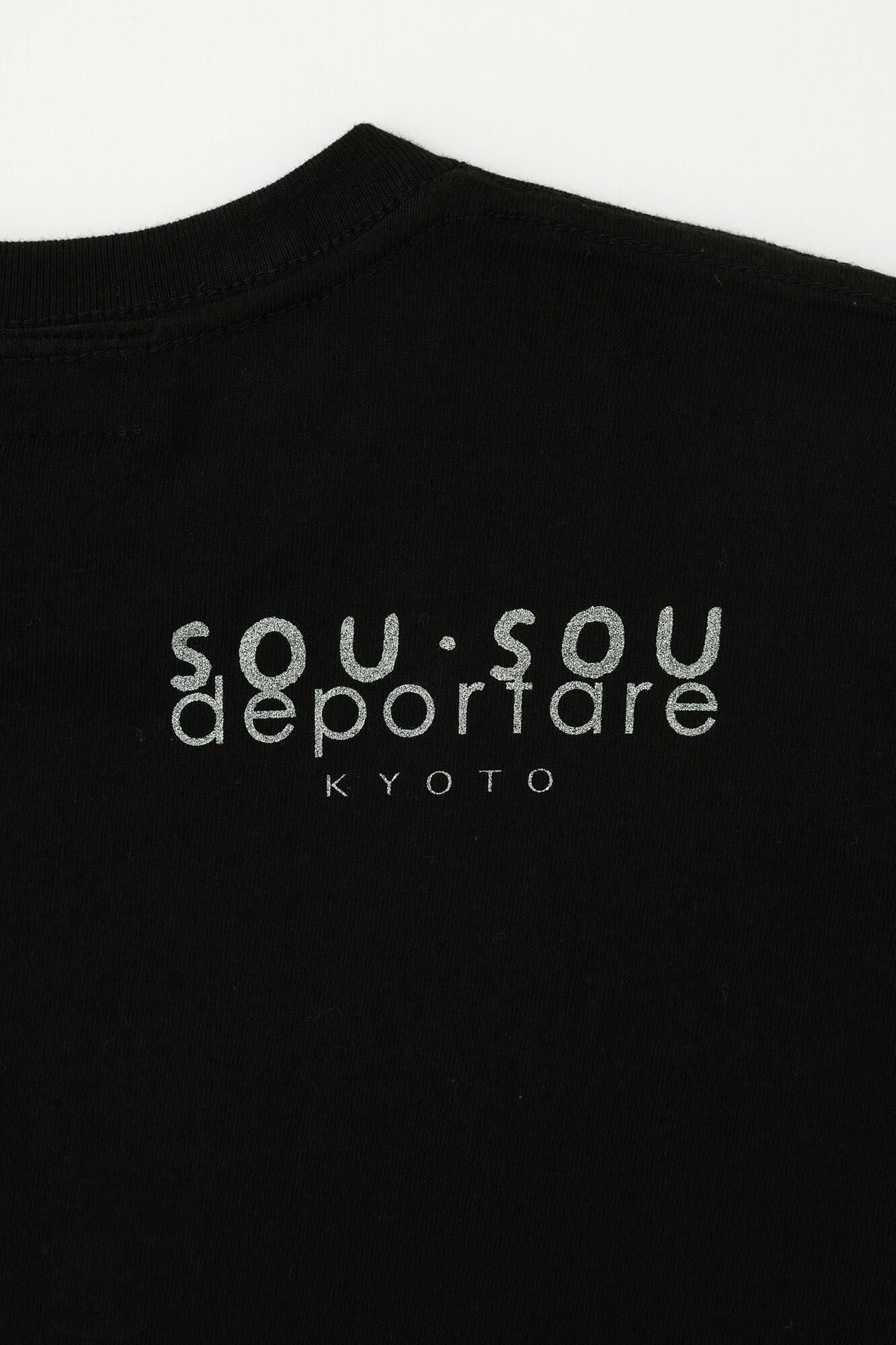 デポルターレ 半袖Tシャツ[5.0]／ブラック