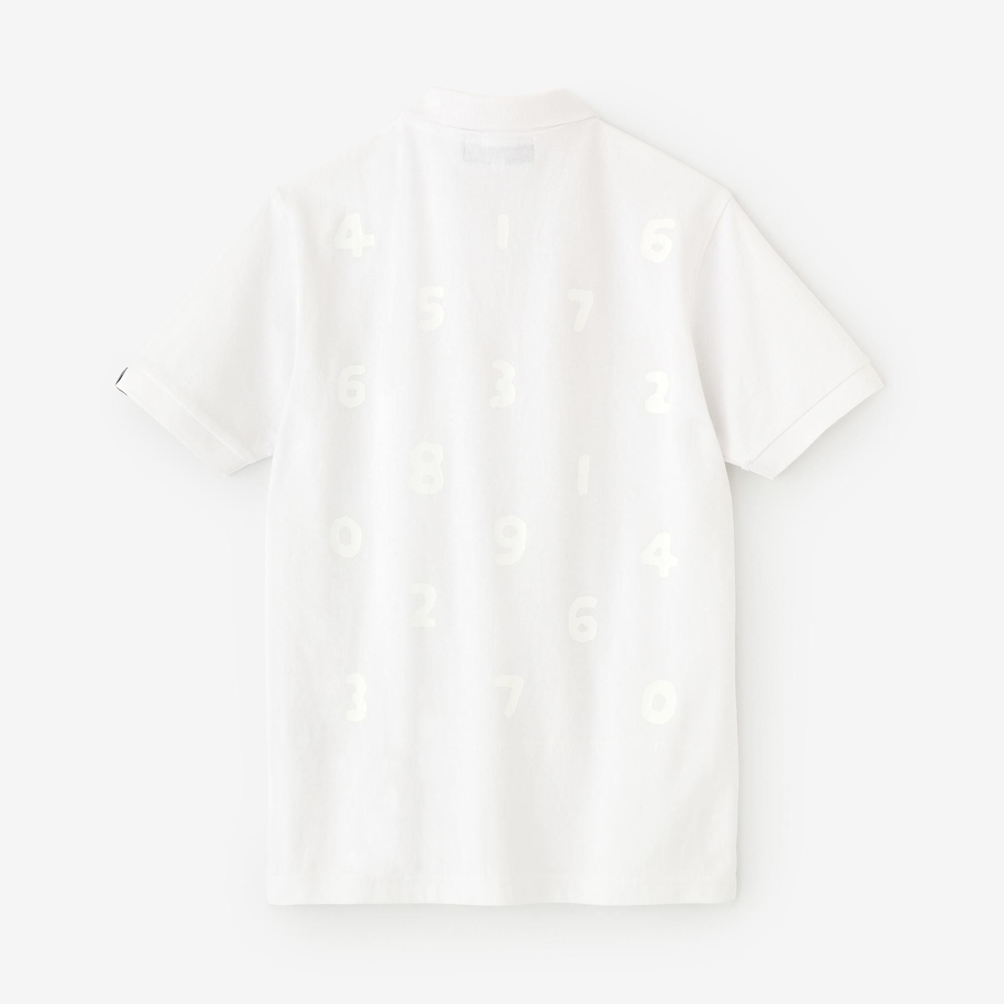 Polo So-Su-U à manches courtes / blanc