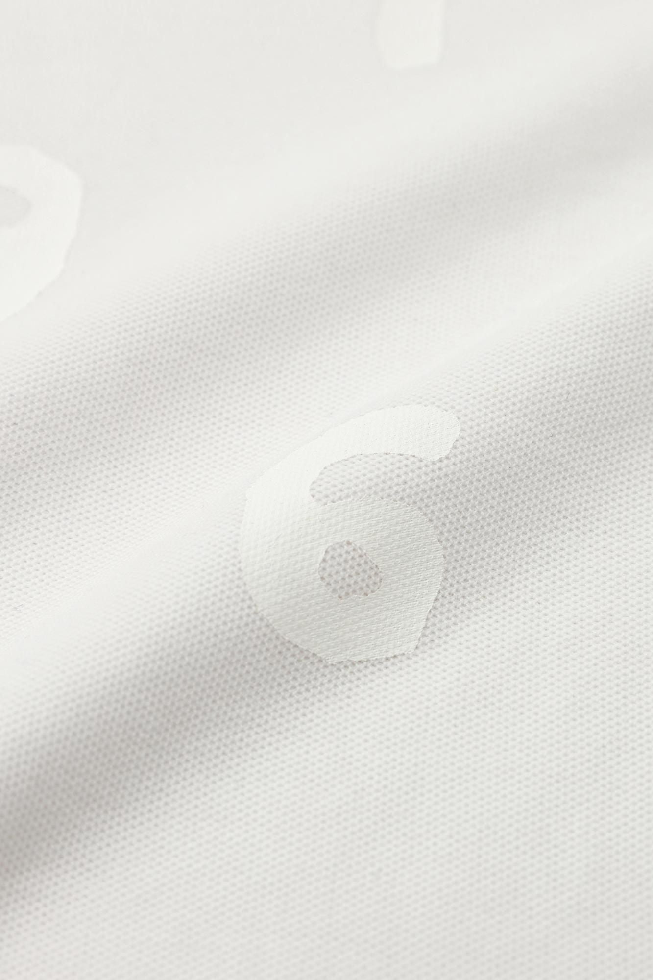 SO-SU-U短袖polo衬衫/白色