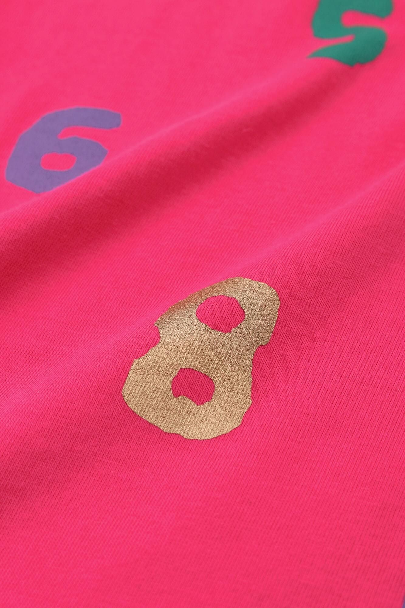 【4월 28일경 발송 예정】SO-SU-U 사미(요츠미) 반팔T셔츠[5.0]/핑크