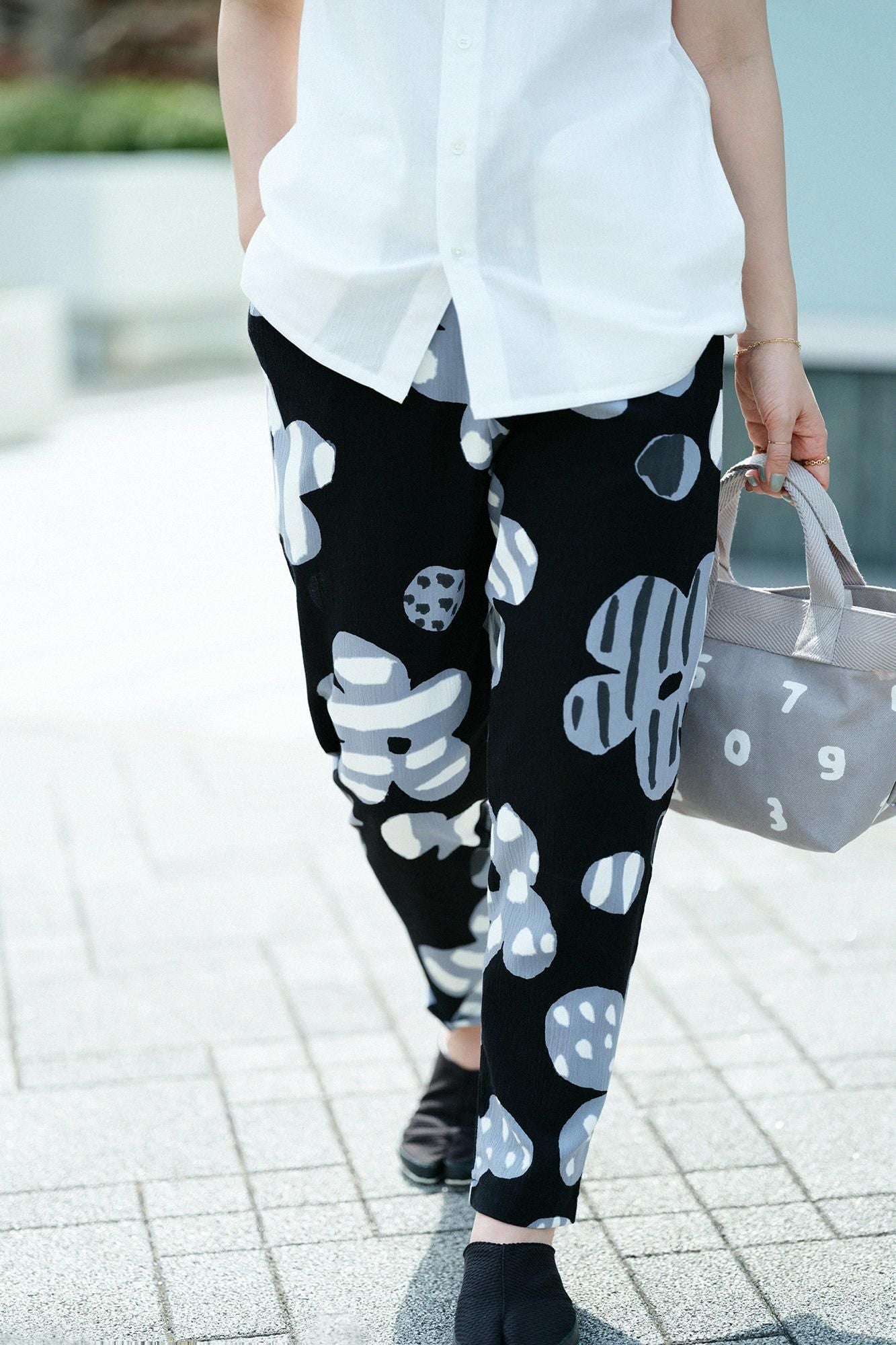 타카시마치지미 20/20 이지 테이퍼드 팬츠／하지케루