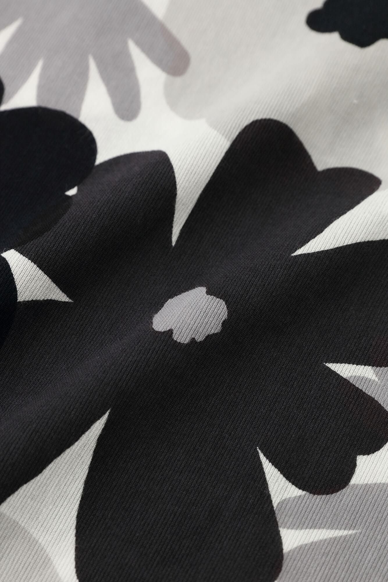 高島縮棉 40/40 短袖T-shirt／落落大方繽紛