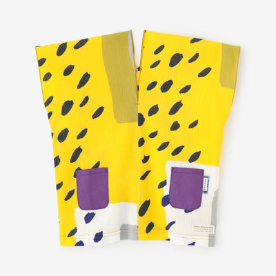 ● Chizimi Cotton 20/20 Square Top / Yellow Alley