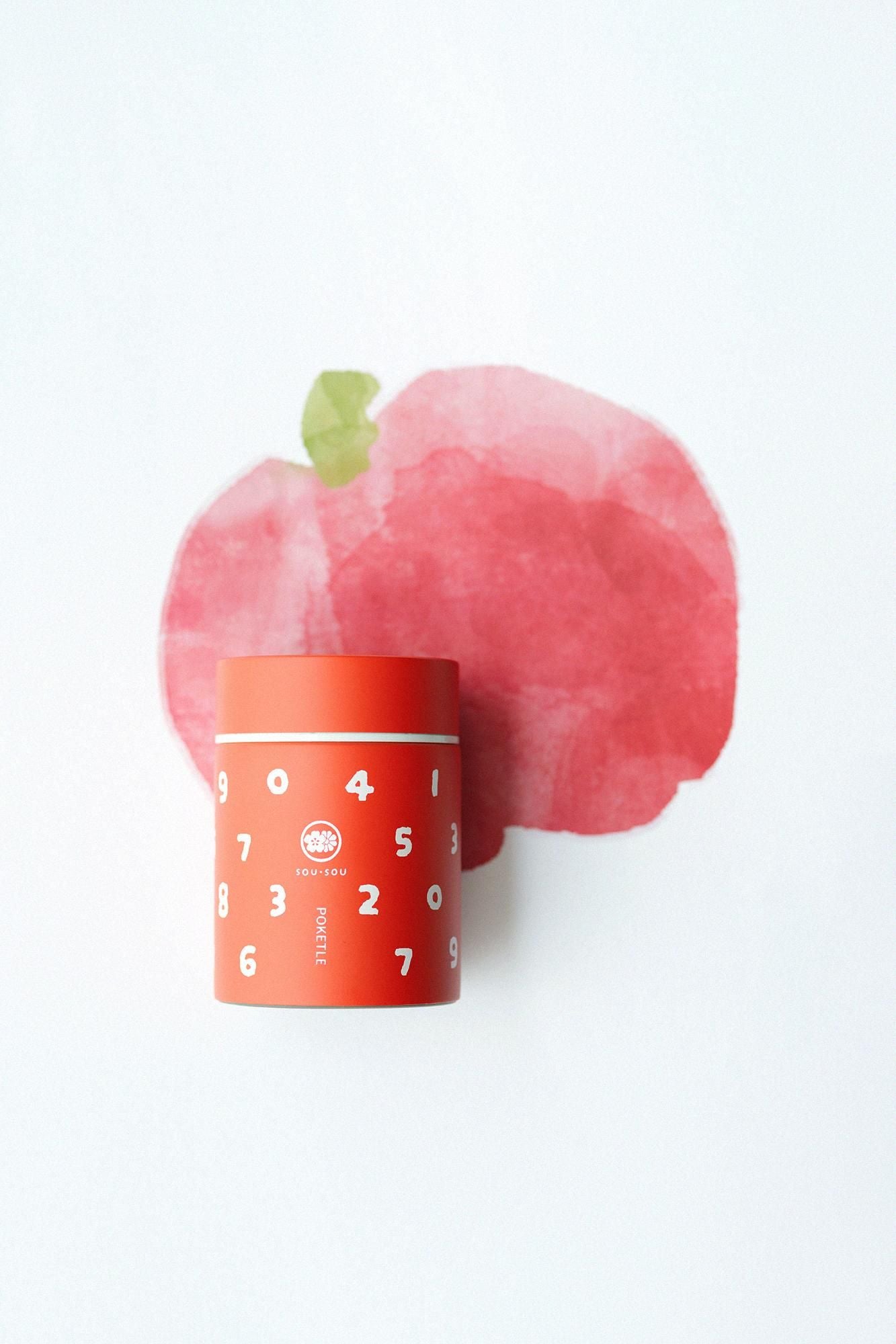 SOU・SOU×POKETLE 160 SOUP BOTTLE（Matte）/ Apple